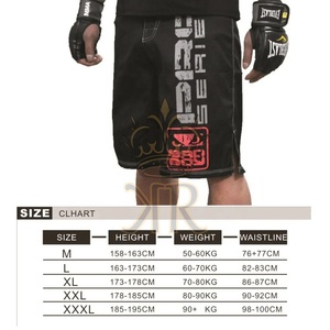 Shorts MMA sur mesure de haute qualité pour hommes, vêtements de combat, vêtements de sport personnalisés, 100% polyester respirant, short MMA - Product Image 5