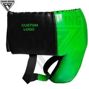 Green Black Color Good Quality Muay Thai Boxing <b>Groin</b> <b>Guard</b> Hot Sale In Different Color With Comfortable PU Leather <b>Groin</b> <b>Guards</b> - Product Image 5