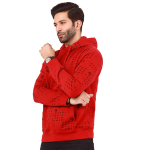 Sudadera con Capucha Estampada para Hombre, Estilo Casual Urbano, con Bolsillo Canguro, Puños Acanalados y Tela de Algodón Premium - Product Image 5