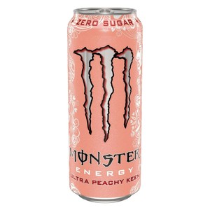 Monster Ultra Peachy Keen 500ml Energy Drink Can <b>Zero</b> <b>Sugar</b> Low Calorie Refreshing Beverage Factory Direct Wholesale Bulk Deals - Product Image 1
