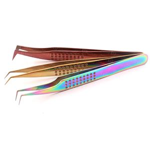 Embouts coniques ultra précis Matériau en acier de première qualité longue durée Poignée lisse confortable pour le placement des cils - Product Image 4