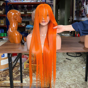 Produits capillaires premium en cheveux humains, perruques vietnamiennes en cheveux naturels, perruques lisses avec dentelle frontale, cheveux vietnamiens bruts, perruques soyeuses sans nœuds - Product Image 4