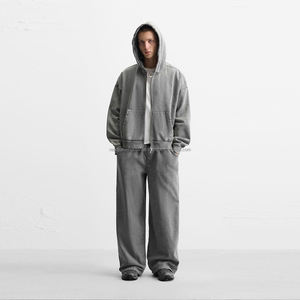 Venta al por mayor personalizado hombres mujeres 100% algodón poliéster sublimación sudaderas con capucha en blanco para sublimación impresión sudaderas con capucha de gran tamaño - Product Image 3