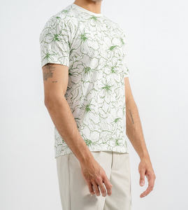 T-shirts unisexes pour hommes en coton 100% tricoté, imprimés sur mesure, formels, écologiques, respirants, vente en gros - Product Image 2