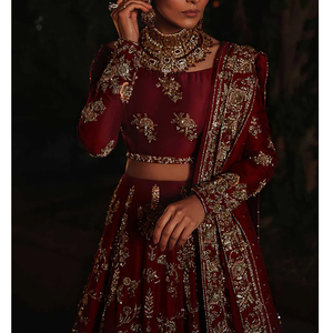 <b>Top</b> Selling Lace Embroidered Fabric Embroidery Bridal <b>Wedding</b> Dress | Evening Party <b>Wedding</b> Dress in Reasonable Price - Product Image 4