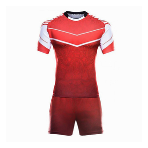 Camiseta Deportiva Estilo Rugby con Cuello Alto, Impresión por Sublimación Completa, Ecológica, de Secado Rápido y Absorción de Humedad - Product Image 1