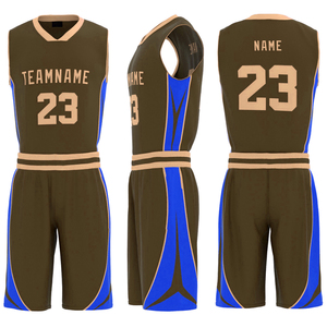 Tenue de basketball d'été personnalisée, design entièrement sublimé, qualité supérieure, ensemble maillot et short pour équipe masculine - Product Image 4