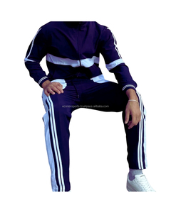 Ensemble de sport d'hiver décontracté pour homme, personnalisé OEM, respirant, avec capuche, pantalon de jogging 100% coton, gants de sport, grande taille, 2 pièces - Product Image 6