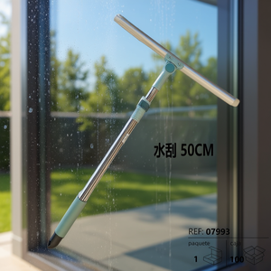 Grattoir à eau MOPA 50CM avec manche en aluminium, outil de nettoyage de vitres à performance optimale - Product Image 3