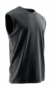 Débardeur Homme en Coton Uni pour Musculation, Entraînement Sportif et Fitness – Vente en Gros, Personnalisable, Impression OEM - Product Image 3