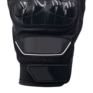 High Quality Non <b>Slip</b> Unisex <b>Half</b> Finger Motorbike Gloves Stretch Wear-Resistant Polyester Polyurethane Coated Outdoor Sports - Product Image 5