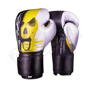 Gants jumeaux imprimés sublimés pour adultes Kickboxing MMA Sanda Training Fighting Breathable Leather Sports Protection Martial Arts - Product Image 2