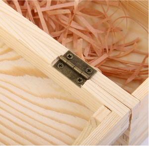 Boîte à <span class=keywords><strong>vin</strong></span> en <span class=keywords><strong>bois</strong></span> <span class=keywords><strong>vide</strong></span>, porte-bouteilles double, <span class=keywords><strong>caisse</strong></span> de transport - Product Image 3