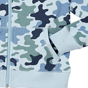 Sweat à capuche de chasse camouflage respirant et imperméable en polaire écologique, grande taille, pour l'extérieur, avec design par sublimation, vente en gros - Product Image 4