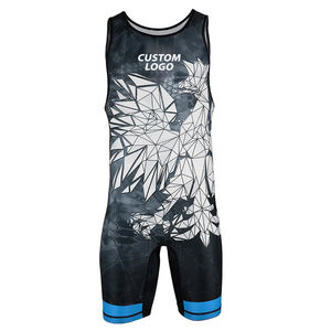 Nuevo Conjunto de Artes Marciales de Alto Rendimiento en Spandex y Poliéster Estampado con Cuello Redondo, Trajes de Lucha Personalizados - Product Image 1