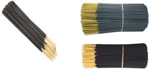 Bâtons d'encens bruts en bambou noir de qualité supérieure de 8 pouces, charbon aromatique de haute qualité, prix de gros toute saison, emballage en vrac - Product Image 5