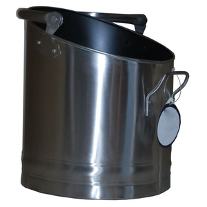 Cubos para Leña de Hierro Clásico, Ecológicos, de Estilo Europeo Moderno, con Asas de Cobre Antiguo, para Uso en Exteriores, Jardín y Chimenea - Product Image 2