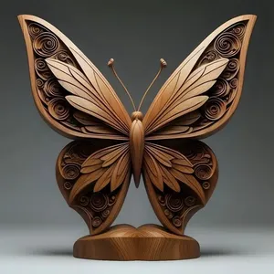 Escultura Moderna de Aluminio Hecha a Mano para Decoración Contemporánea del Hogar, Ideal como Adorno de Mesa y Toque Artístico - Product Image 4