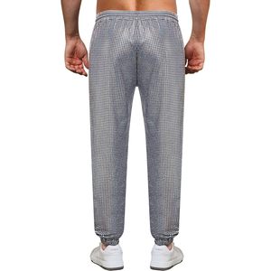 Pantalon de jogging pour homme en paillettes métalliques 2025, style disco des années 70 pour les fêtes et les costumes - Product Image 5