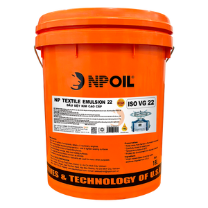 Aceite Textil Premium NPOIL - EMULSIÓN TEXTIL 22, Bidón de 18L, Tambor de 200L, Lubricantes de Alta Calidad de Vietnam - Product Image 1