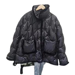 Chaqueta acolchada plegable resistente al agua ligera de invierno para hombre de alta calidad personalizada chaqueta de plumón a prueba de viento de talla grande para hombre - Product Image 3