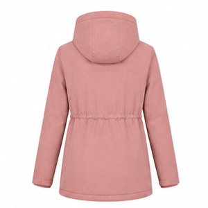 Chaqueta Parka de Invierno para Mujer con Acolchado Térmico Grueso, Capucha de Piel Sintética y Exterior Impermeable para Frío Extremo - Product Image 2