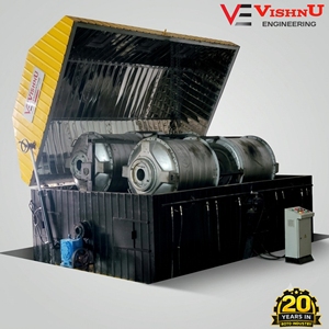 Precios Directos de Fábrica, Máquina de Rotomoldeo para Tanques de Agua, Modelo Close Flame Rock N Roll, VISHNU ENGINEERING, Alta Eficiencia Ecológica - Product Image 5