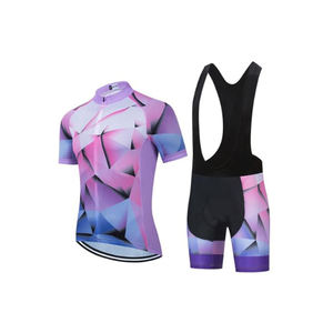 OEM 2026 Latest Design Service <b>Cycling</b> Clothing Short Sleeve Bike Uniform Custom Printing Biking Set - Product Image 3