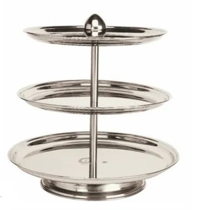 ขาตั้งเค้กตกแต่งงานฝีมือสไตล์โบราณ พร้อมขาตั้งโลหะดีไซน์เนอร์ รุ่นยอดนิยม รุ่นโชว์สินค้า - Product Image 6