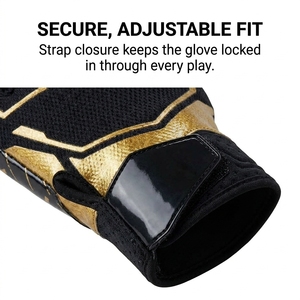 Gants de baseball personnalisables en couleur, légers, pour recevoir les balles, gants d'entraînement compétitif, gants de jeu antidérapants, pour jeunes et adultes - Product Image 2