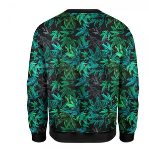 Streetwear Custom Casual Crewneck Sweatshirts Unisex Winter Crocheted Solid Digital Printing Fleece Eco Friendly Breathable 100% - Product Image 2