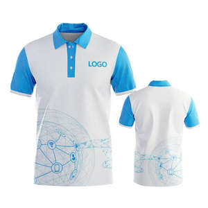 Camisas Polo para Hombre, Nueva Colección 2025, al por Mayor, con Bolsillo Personalizado, Estampado Digital con Patrón, Tela Jersey, Manga Corta, para Golf - Product Image 3