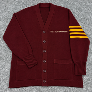 Ajoutez vos pulls personnalisés de haute qualité à col en V pour les logos de sororités/fraternités/écoles/collèges, pulls en tricot - Product Image 3