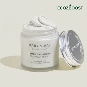[Mary & May] Lemon Niacinamide Glow Wash off Pack 125g-Venta al por mayor de cosméticos de Corea - Product Image 3