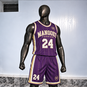 Conjunto de Uniforme de Baloncesto Sublimado Personalizado Unisex, Equipación Deportiva con Bloques de Color, 100% Poliéster, Transpirable y que Absorbe la Humedad - Product Image 6
