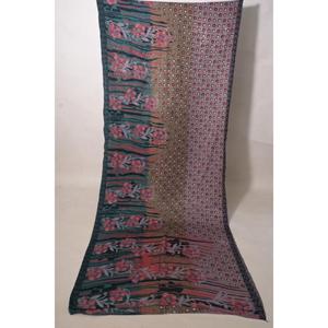 ผ้าไหมโพลีอินเดียลายพิมพ์วินเทจสำหรับตัดเย็บชุดเดรส วัสดุงานฝีมือ - Product Image 2