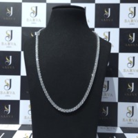 Collier Hip Hop en Argent 925 avec Diamant Moissanite, Pendentif Rond de Luxe, Bijoux Unisexe Tendance, Accessoires de Vente en Gros, Cadeau