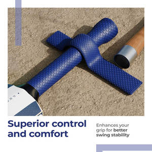 Cricket Bat Grip For Cricket Training Practice And Professional <b>Matches</b> Soft Rubber Cricket Bat Grip For Comfortable Handling - Product Image 6