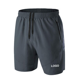 Shorts d'été 2026 de haute qualité en polyester avec bandes latérales, shorts de sport respirants en nylon pour hommes - Product Image 4