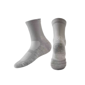 Chaussettes de basket-ball personnalisées en Spandex/Polyester pour l'automne, vente en gros, chaussettes de course professionnelles à séchage rapide, hauteur genou, pour adultes - Product Image 5