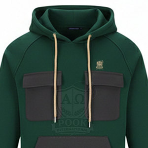 ชุดวอร์มผู้ชายแบบมีฮู้ดสำหรับฤดูหนาว ผ้าเนื้อนุ่ม ระบายอากาศได้ดี เป็นมิตรกับสิ่งแวดล้อม ดีไซน์ใหม่ ขายออนไลน์  สั่งซื้อขั้นต่ำน้อย - Product Image 2