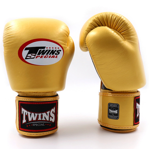 Guantes de Boxeo Twins Personalizados con Impresión OEM, Azules y Blancos, para Sparring, Kickboxing, Entrenamiento Profesional - Product Image 5