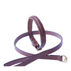 Handmade Leather Padded Dog <b>Collar</b> and dog leash Durable Pet <b>Collar</b> from Pet Supplies Manufacturer - Product Image 2