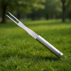 Pinzette per barbecue, pinze di precisione in acciaio inossidabile per la manipolazione della carne, per cucinare all'aperto - Product Image 3