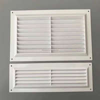 Couvercle de grille d'aération en plastique blanc Grille d'aération en plastique blanc