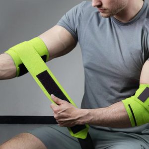 Attelle de soutien du coude de haute qualité pour la course à pied et la gym, respirante, élastique et confortable, en néoprène souple et protecteur - Product Image 2
