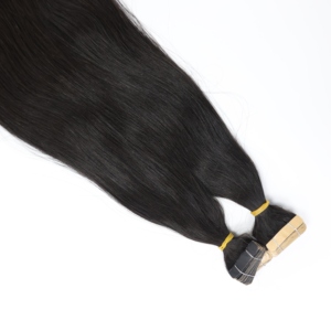 เทปต่อผมมนุษย์สำหรับต่อผมแบบมัดหนังแท้สีดำธรรมชาติจากเวียดนาม - Product Image 6