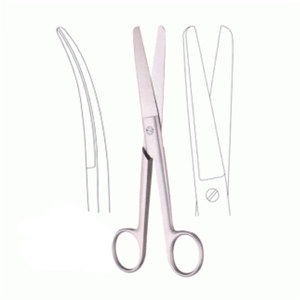 Tijeras de Disección de 18 cm, Tijeras Quirúrgicas Doyen Premium, Instrumentos Médicos para Quirófano - Product Image 1