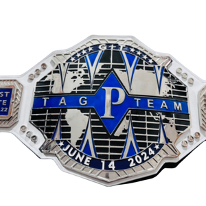 Cinturón de Campeonato Personalizable para Parejas, Regalo para Fanáticos, Primera Cita, 14 de Junio de 2022, 14 de Junio de 2024 - Product Image 2