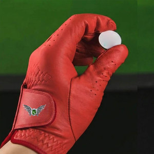 Men's Golf <b>Gloves</b> Premium Quality Leather Golf <b>Gloves</b> with Flexible Stretch Back Design Custom Sports Golf <b>Gloves</b> - Product Image 2